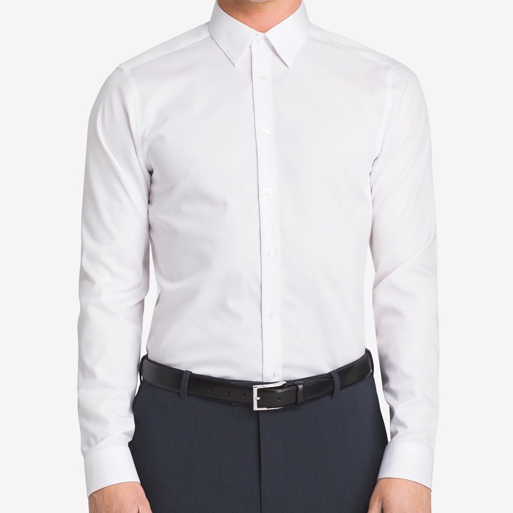 BLACK Calvin Klein button down